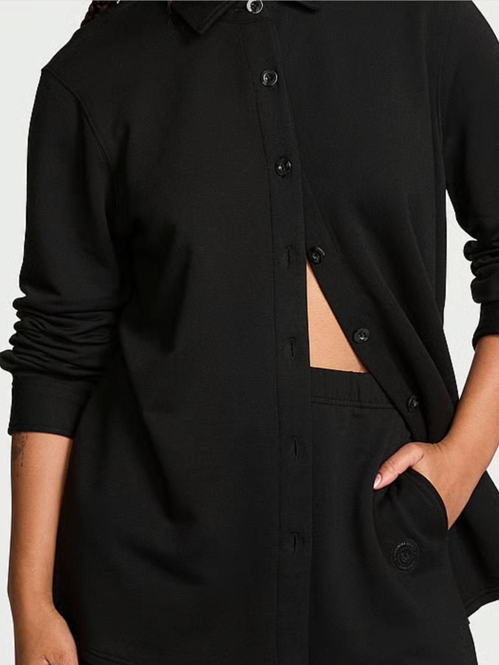 Victoria's Secret
Brushed Modal Fleece Oversized Shirt